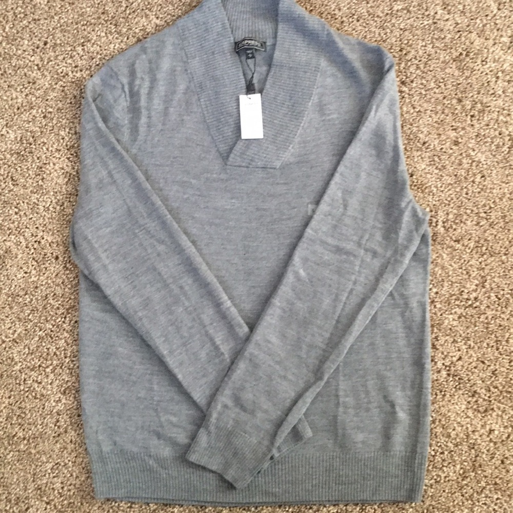 Gray sweater